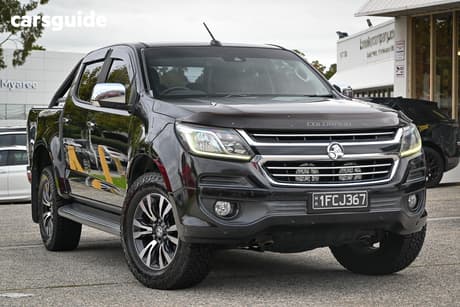 Black 2017 Holden Colorado Crew Cab Pickup Ltz (4X4)