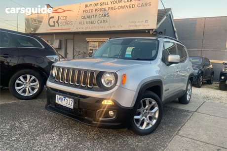 Silver 2017 Jeep Renegade Wagon Longitude