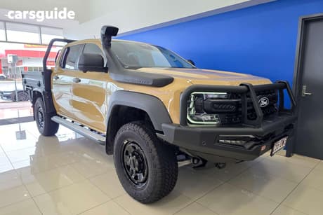 Beige 2025 Ford Ranger Dual Cab Chassis Super Duty (4X4)