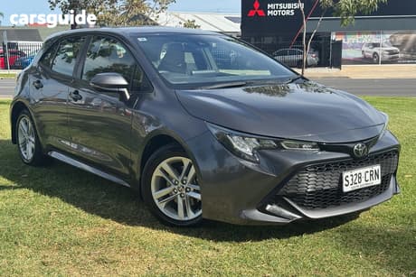 Grey 2022 Toyota Corolla Hatchback Ascent Sport