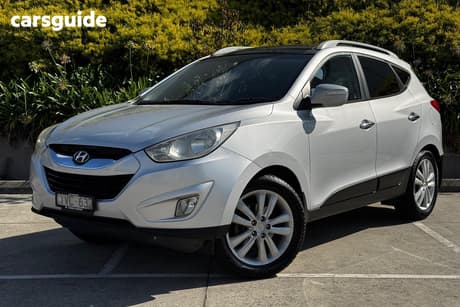 Silver 2012 Hyundai IX35 Wagon Highlander (Awd)