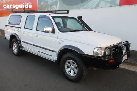 White 2006 Ford Courier Crew Cab Pickup Xlt (4X4)
