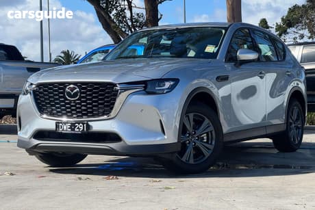 Silver 2025 Mazda CX-60 Wagon G25 Pure