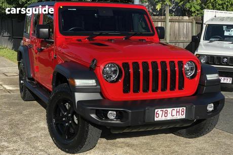 Red 2021 Jeep Wrangler Unlimited Hardtop Night Eagle (4X4)