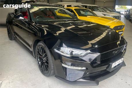 Black 2018 Ford Mustang Coupe Fastback Gt 5.0 V8