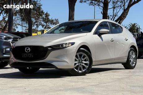 Grey 2025 Mazda 3 Hatchback G20 Pure