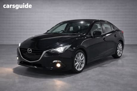 Black 2015 Mazda 3 Sedan Sp25 Gt