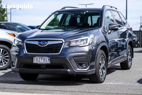 Grey 2020 Subaru Forester Wagon 2.5I (Awd)
