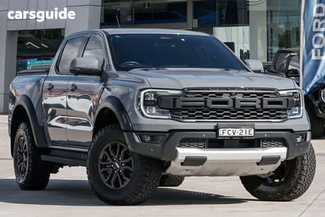 Grey 2023 Ford Ranger Double Cab Pick Up Platinum 3.0 (4X4)