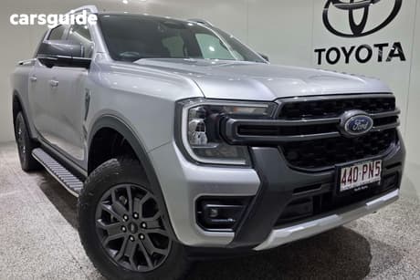 Silver 2024 Ford Ranger Double Cab Pick Up Wildtrak 3.0 (4X4)