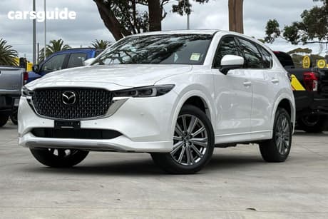 White 2025 Mazda CX-5 Wagon G25 Akera (Awd)
