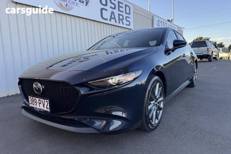 Blue 2021 Mazda 3 Hatchback G20 Evolve