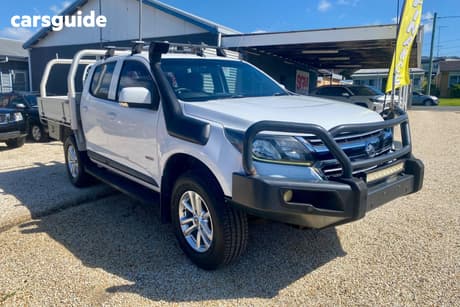 White 2017 Holden Colorado Crew Cab Pickup Ls (4X4)