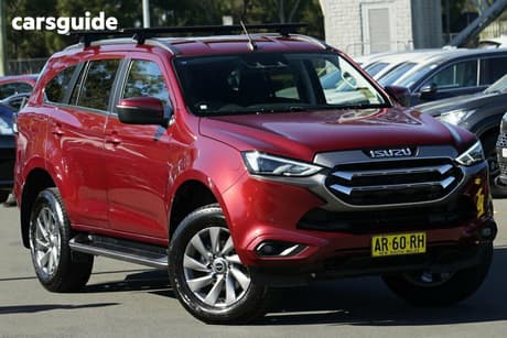Red 2022 Isuzu MU-X Wagon Ls-U (4X2)