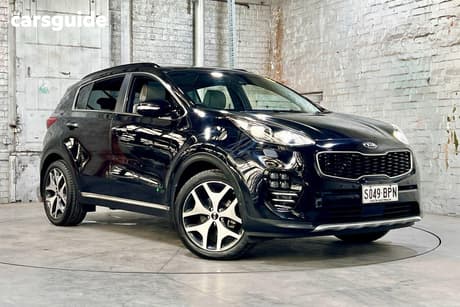 Black 2017 Kia Sportage Wagon Gt-Line (Awd)