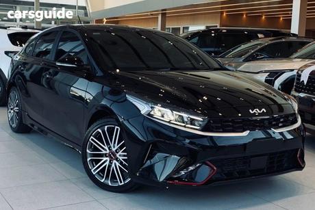 Black 2023 Kia Cerato Hatchback Gt