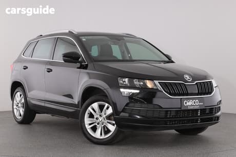 Black 2020 Skoda Karoq Wagon 110Tsi