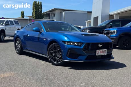 Blue 2024 Ford Mustang Fastback Gt 5.0 V8