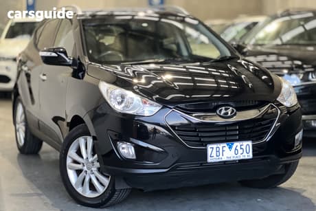 Black 2012 Hyundai IX35 Wagon Highlander (Awd)