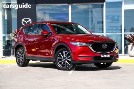 Red 2017 Mazda CX-5 Wagon Akera (4X4)