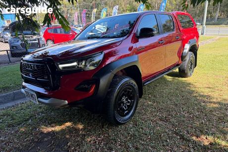 Red 2025 Toyota Hilux Double Cab Pick Up Gr-Sport (4X4)