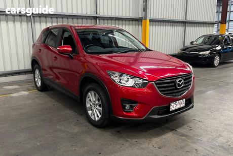 Red 2015 Mazda CX-5 Wagon Maxx Sport (4X4)