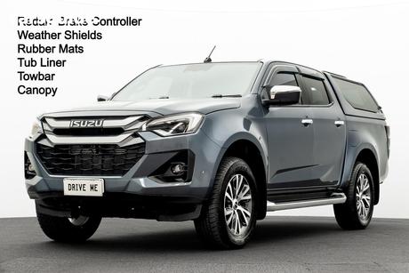 Silver 2025 Isuzu D-MAX Crew Cab Utility Ls-U (4X4)