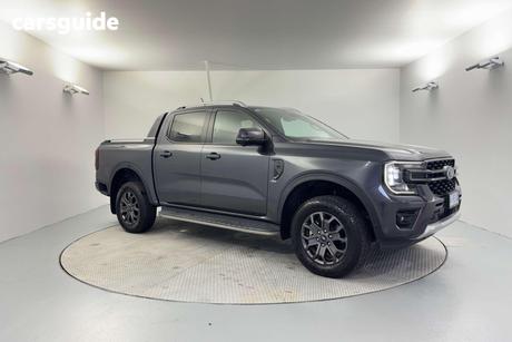 Grey 2024 Ford Ranger Double Cab Pick Up Wildtrak 3.0 (4X4)