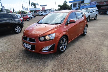 Gold 2014 Holden Barina Hatchback Rs