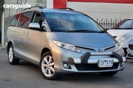 Silver 2012 Toyota Tarago Wagon Glx