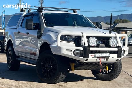 White 2021 Ford Ranger Double Cab Pick Up Fx4 3.2 (4X4)
