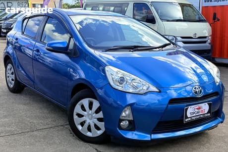 Blue 2014 Toyota Prius C Hatchback I-Tech Hybrid