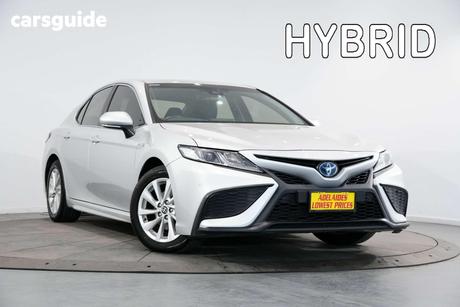 Silver 2022 Toyota Camry Sedan Ascent Sport Hybrid