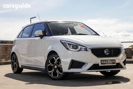 White 2023 MG MG3 Hatchback Excite (With Navigation)
