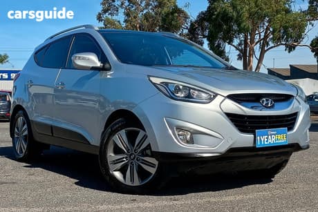 Silver 2014 Hyundai IX35 Wagon Highlander (Awd)
