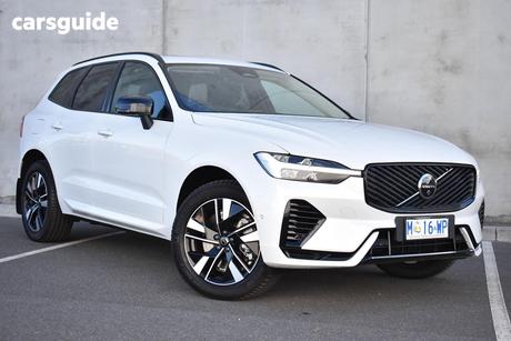 White 2025 Volvo XC60 Wagon Plus T8 Phev Dark