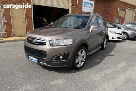 Brown 2015 Holden Captiva Wagon 7 Ltz (4X4)