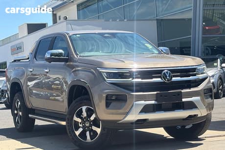 Beige 2025 Volkswagen Amarok Dual Cab Utility Style Tdi600 4Motion