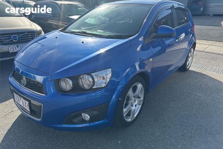 Blue 2013 Holden Barina Hatchback Cdx