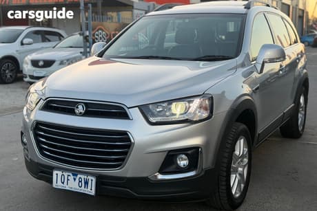 Silver 2017 Holden Captiva Wagon Active 5 Seater