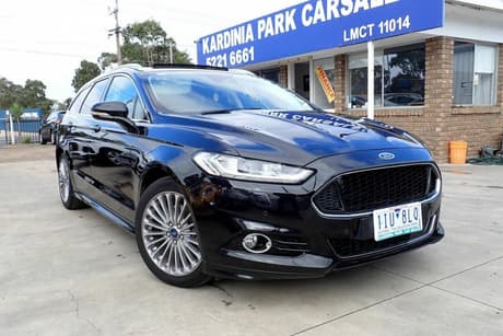 Black 2016 Ford Mondeo SUV TITANIUM