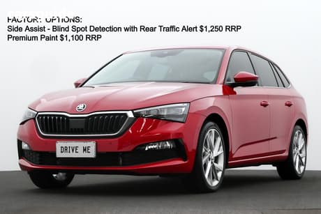 Red 2023 Skoda Scala Hatchback Signature 110Tsi