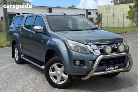 Grey 2015 Isuzu D-MAX Crew Cab Utility Ls-U Hi-Ride (4X2)