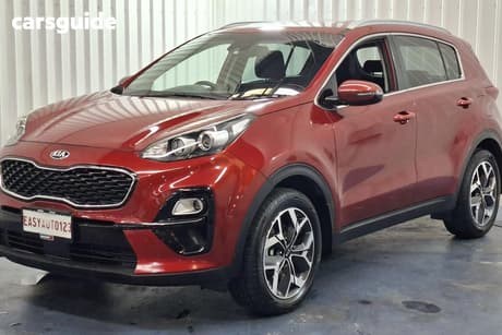 Red 2019 Kia Sportage Wagon Si Premium (Fwd)