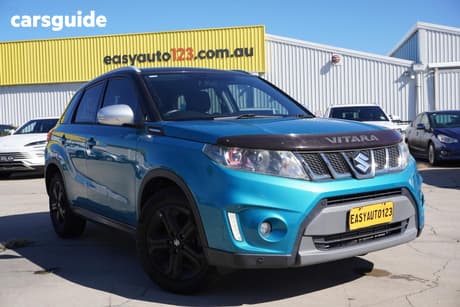 Blue 2018 Suzuki Vitara Wagon S Turbo (4Wd)