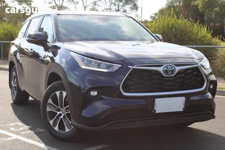 Black 2024 Toyota Kluger Wagon Gxl Hybrid Awd