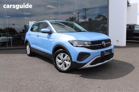 Blue 2024 Volkswagen T-Cross Wagon 85Tfsi Life