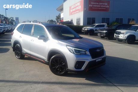 Silver 2021 Subaru Forester Wagon 2.5I Sport (Awd)