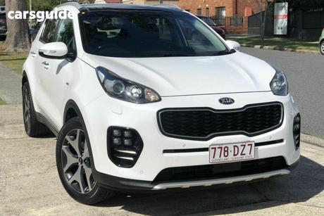 White 2016 Kia Sportage Wagon Platinum (Awd)