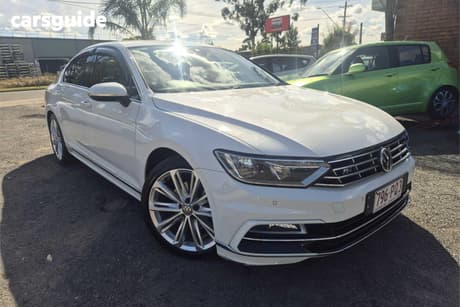 White 2016 Volkswagen Passat Sedan 140 Tdi Highline